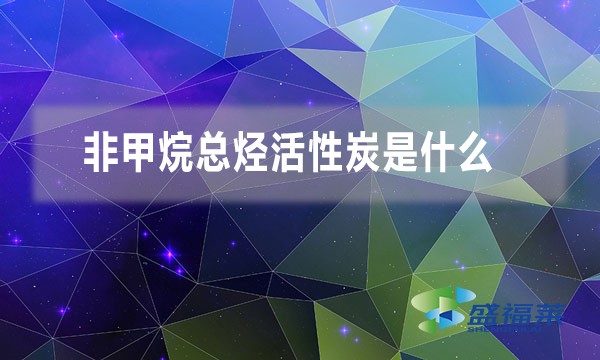 非甲烷总烃活性炭是什么