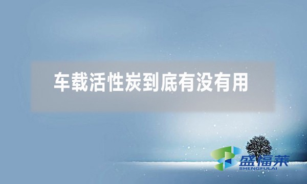 车载活性炭到底有没有用